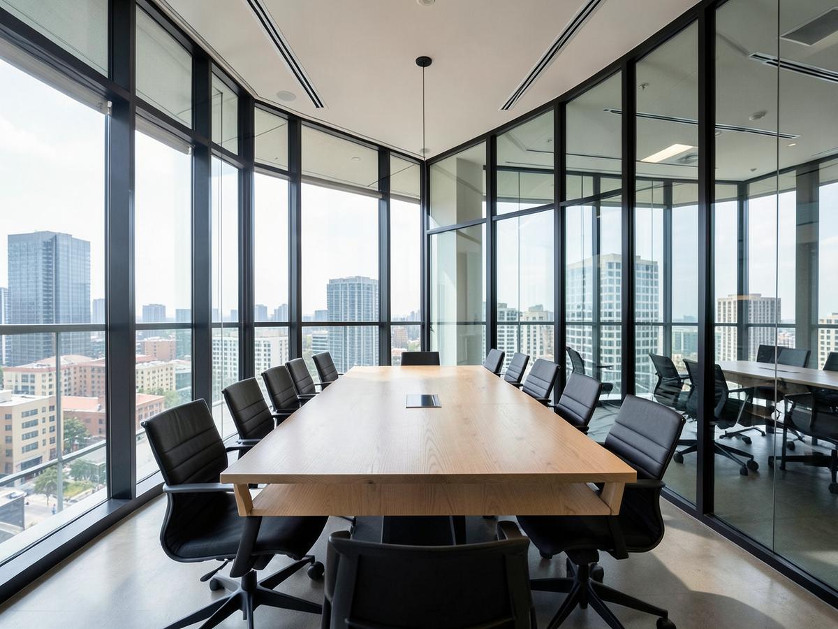 Glass Conference Rooms