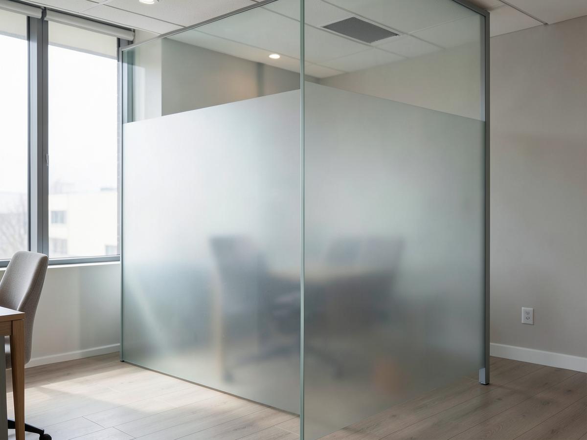 Frosted Privacy Glass